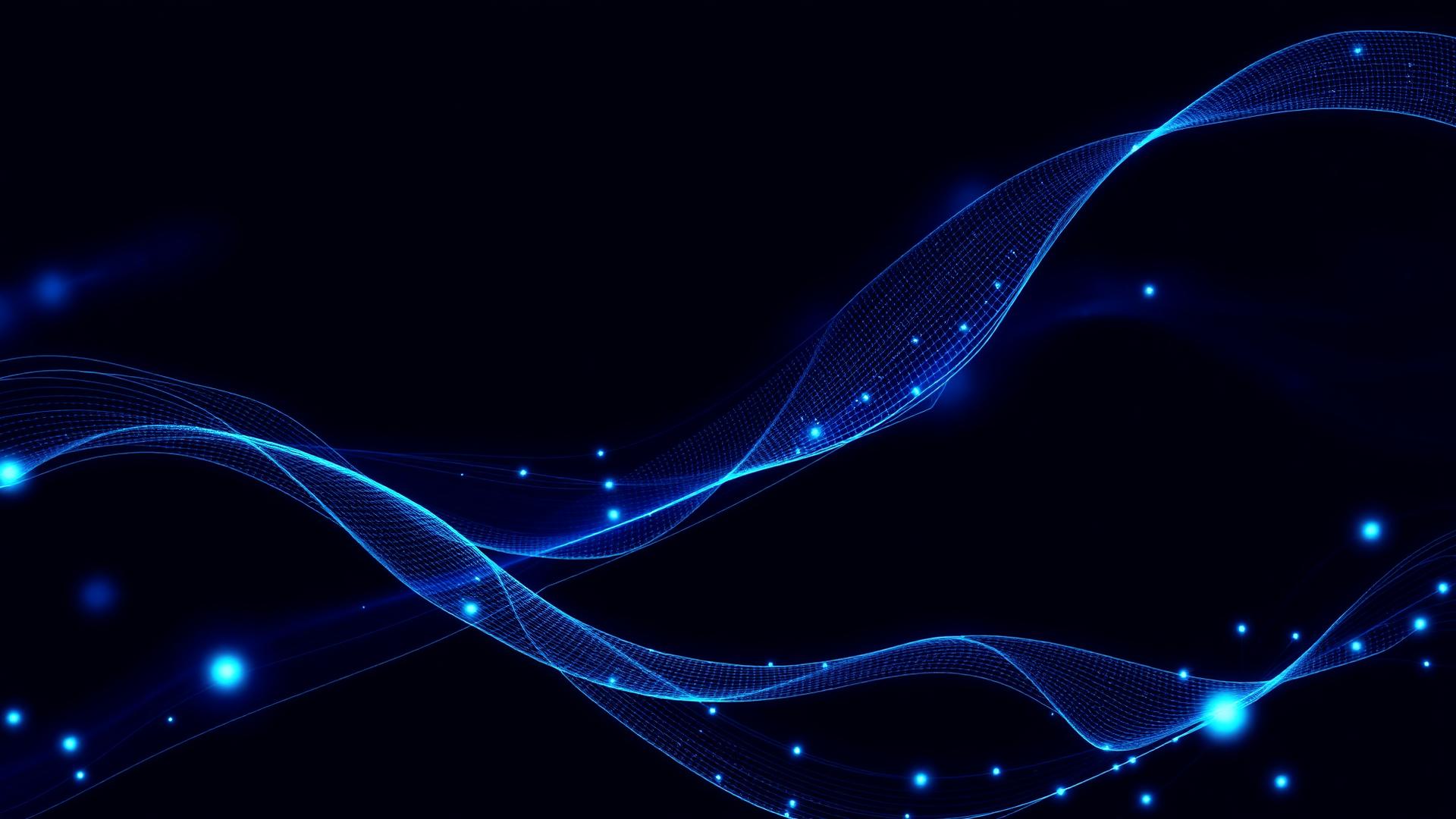 Abstract enterprise technology and digital transformation visualization